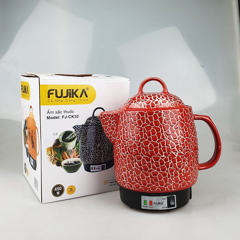 Ấm sắc thuốc FUJIKA-FJ-CK33K6 (1tx6)