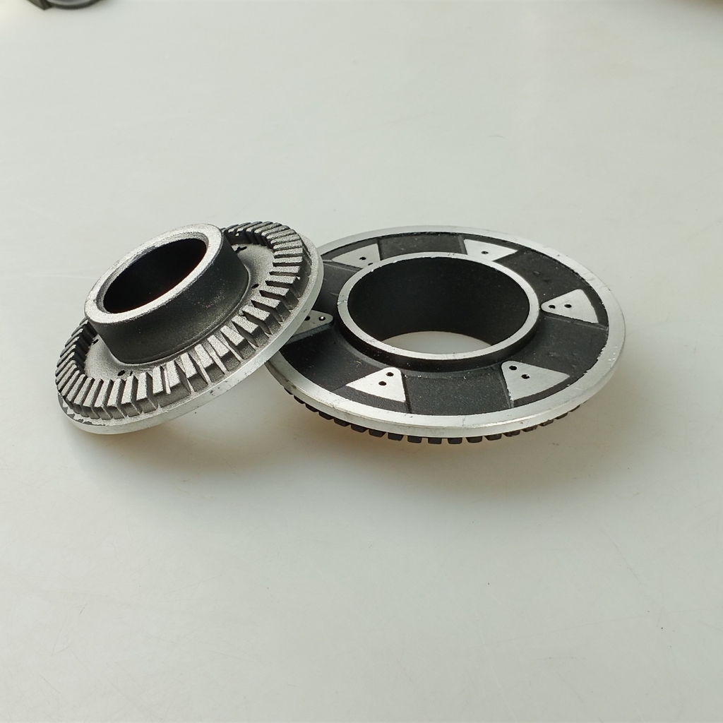 Bếp ga kiếng đôi Hayasa Ha-8800B, đầu đốt nhôm phi 82/100mm, kiềng men