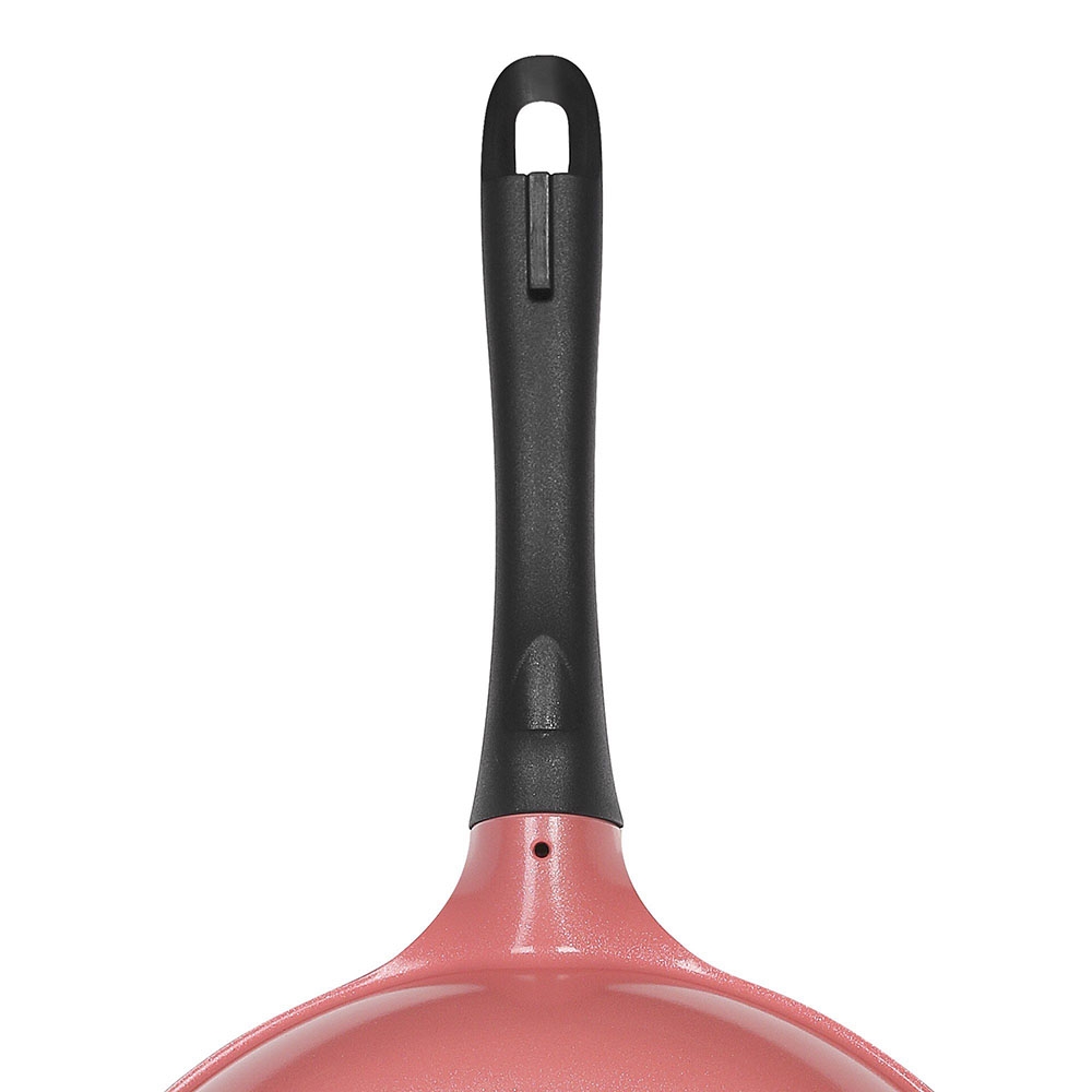 Chảo đúc Ceramic 24cm Greencook GCP03-24IHP Màu Hồng