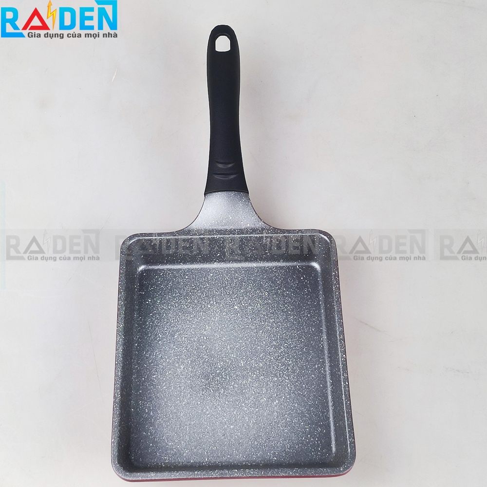 Chảo vuông đúc trứng 16x18cm đáy từ Greencook GCS01-1618