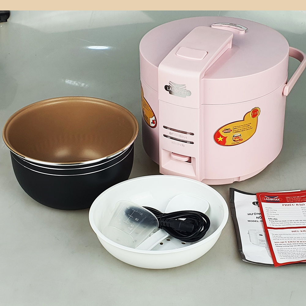 Nồi cơm điện 1.8L Ladomax Ha-718 (1tx4)