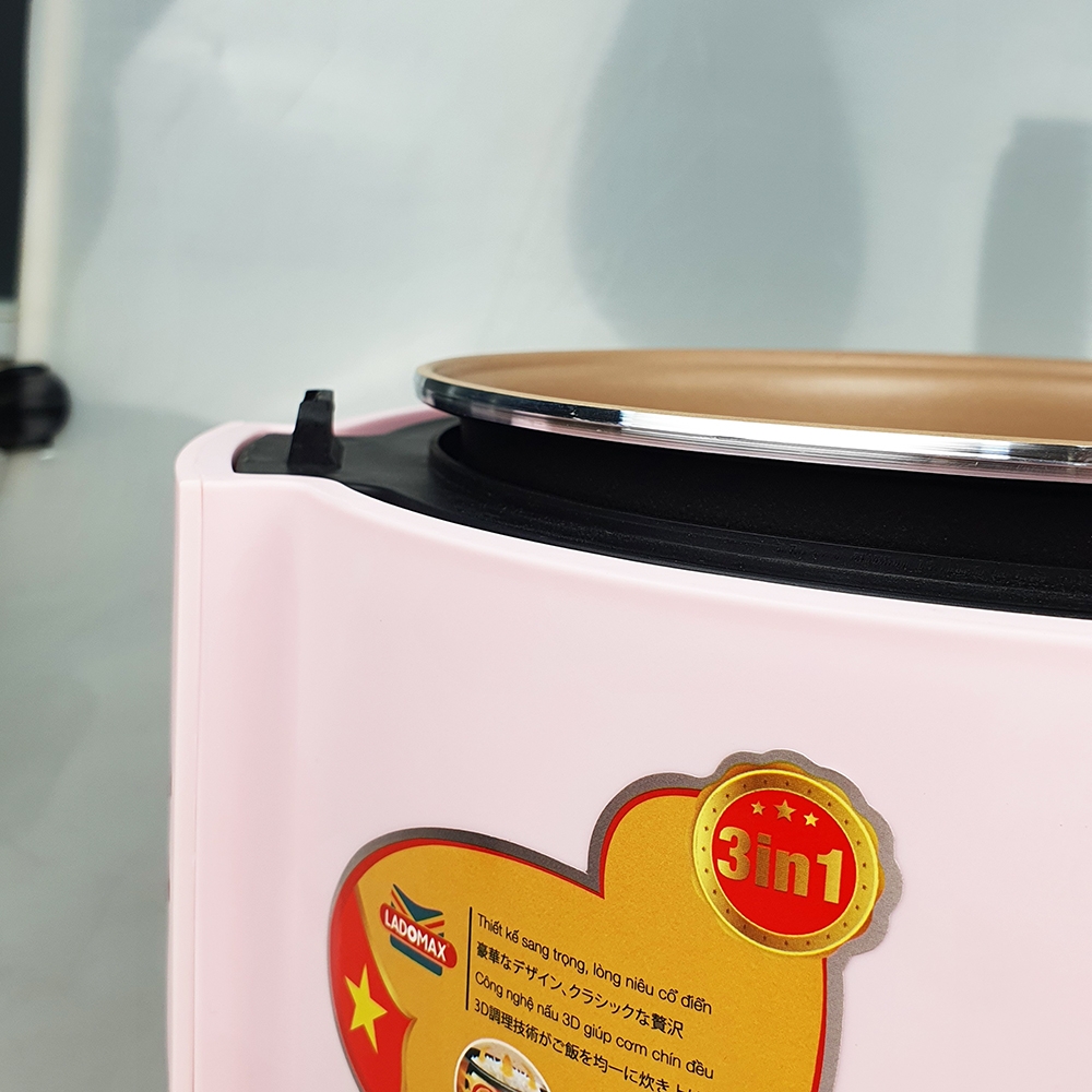 Nồi cơm điện 1.8L Ladomax Ha-718 (1tx4)