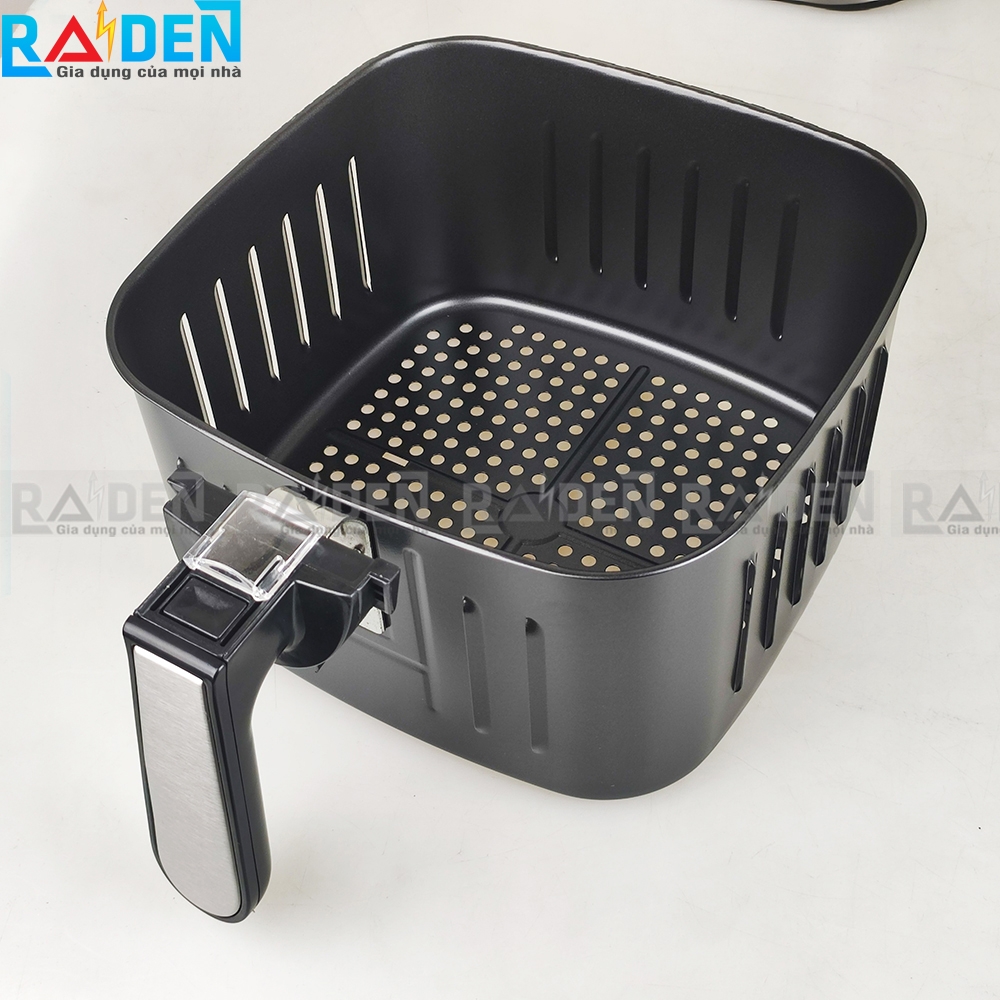 Nồi chiên không dầu 8L Lorente LT-1619 giảm mỡ trong thức ăn, chiên gà nguyên con