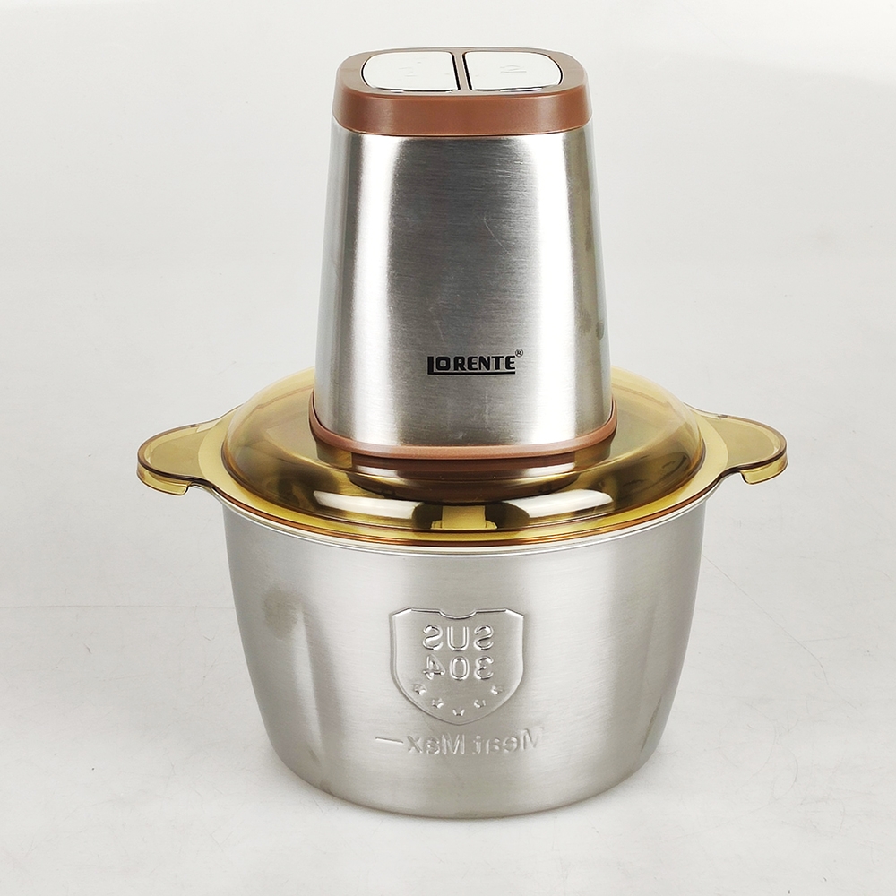 Máy xay thịt cối inox Lorente LT-2600S, 300W, 1.8L, Inox 304