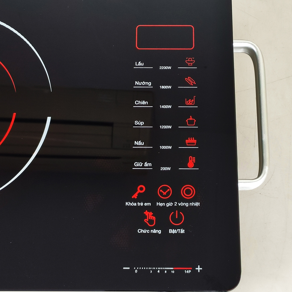 Bếp hồng ngoại 2 vòng nhiệt Ladomax Ha-669 (1tx6)