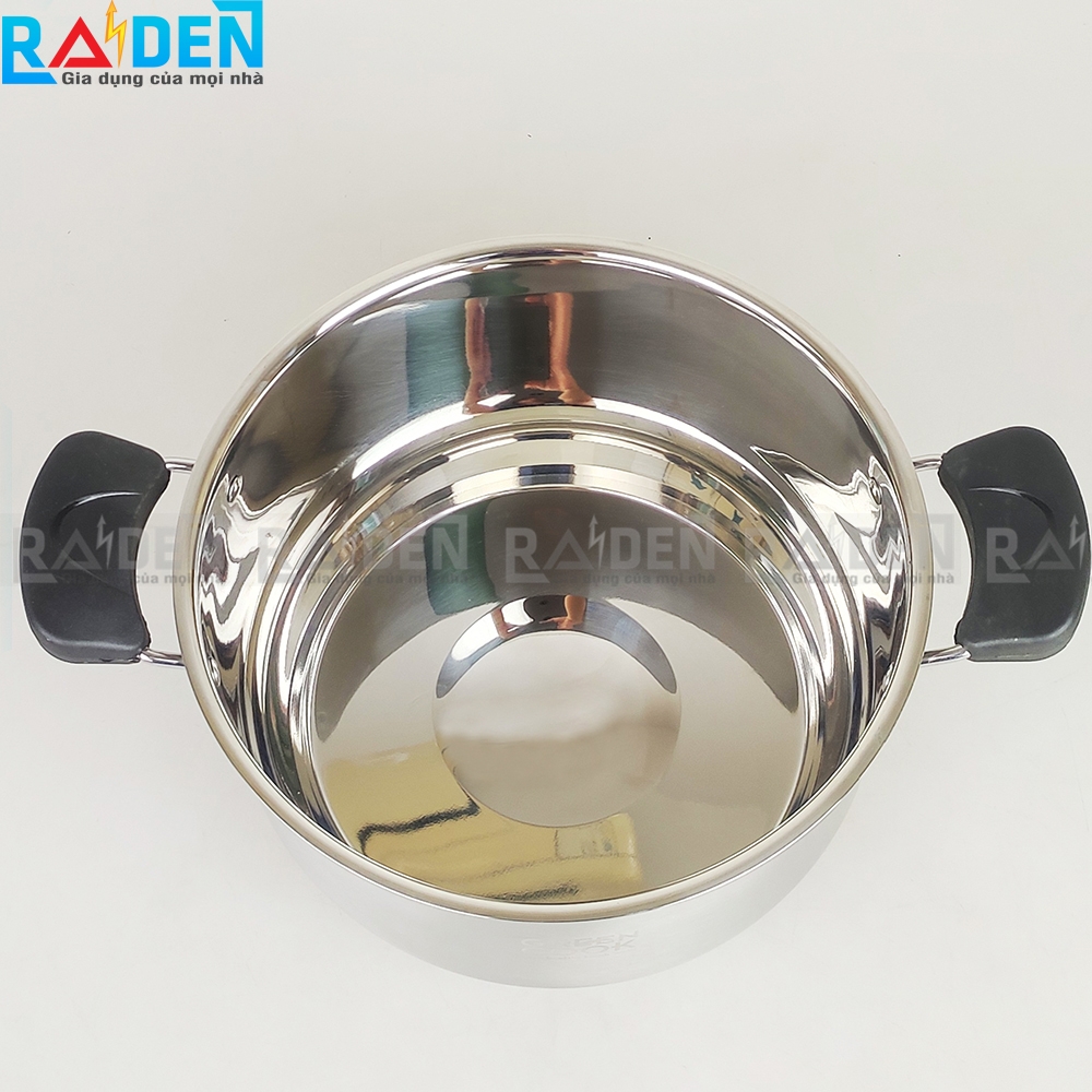 Bộ 3 nồi inox 3 đáy Greencook GCS08-T1