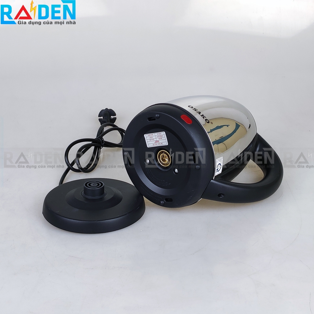 Ấm đun siêu tốc inox Osako OSA-206