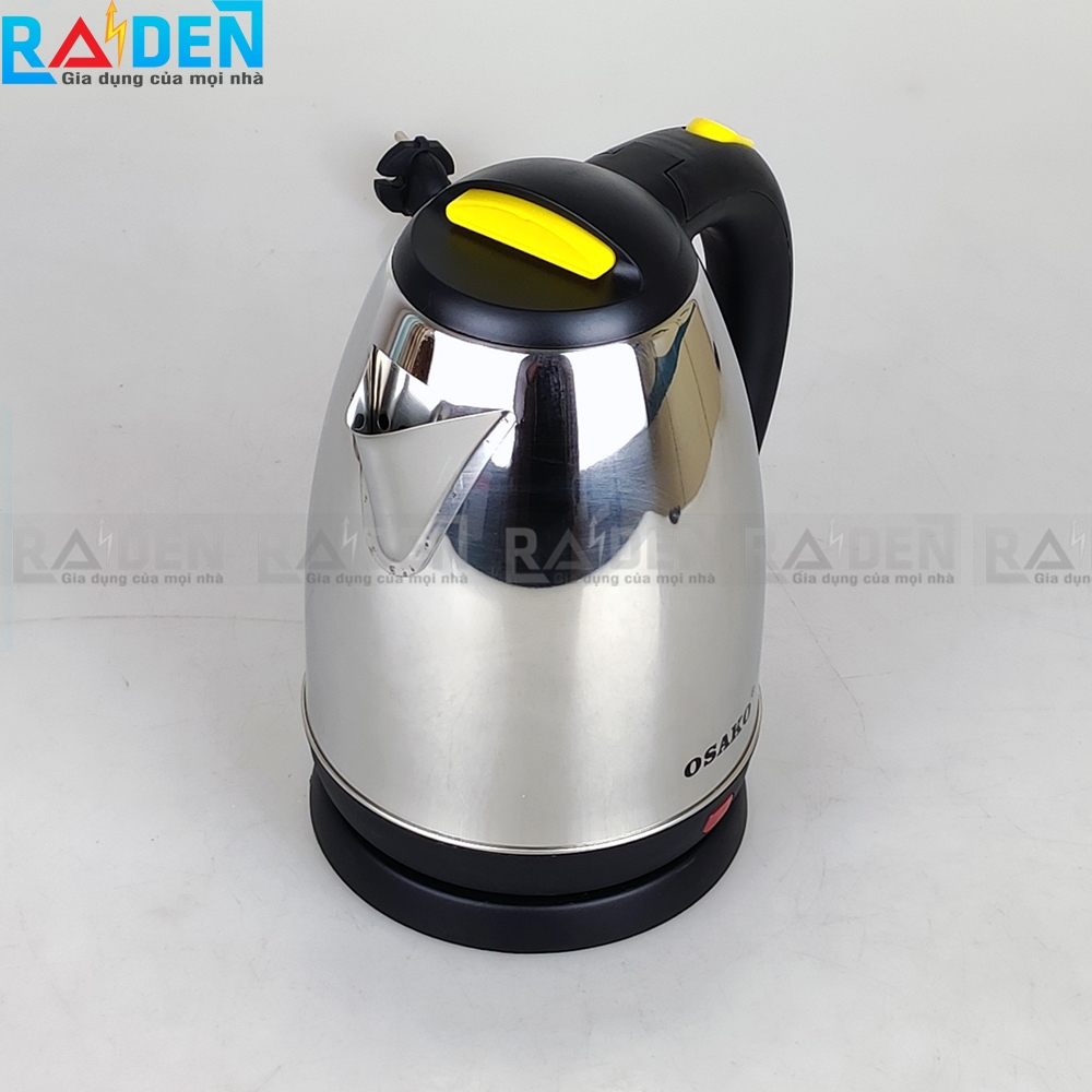 Ấm đun siêu tốc inox Osako OSA-206