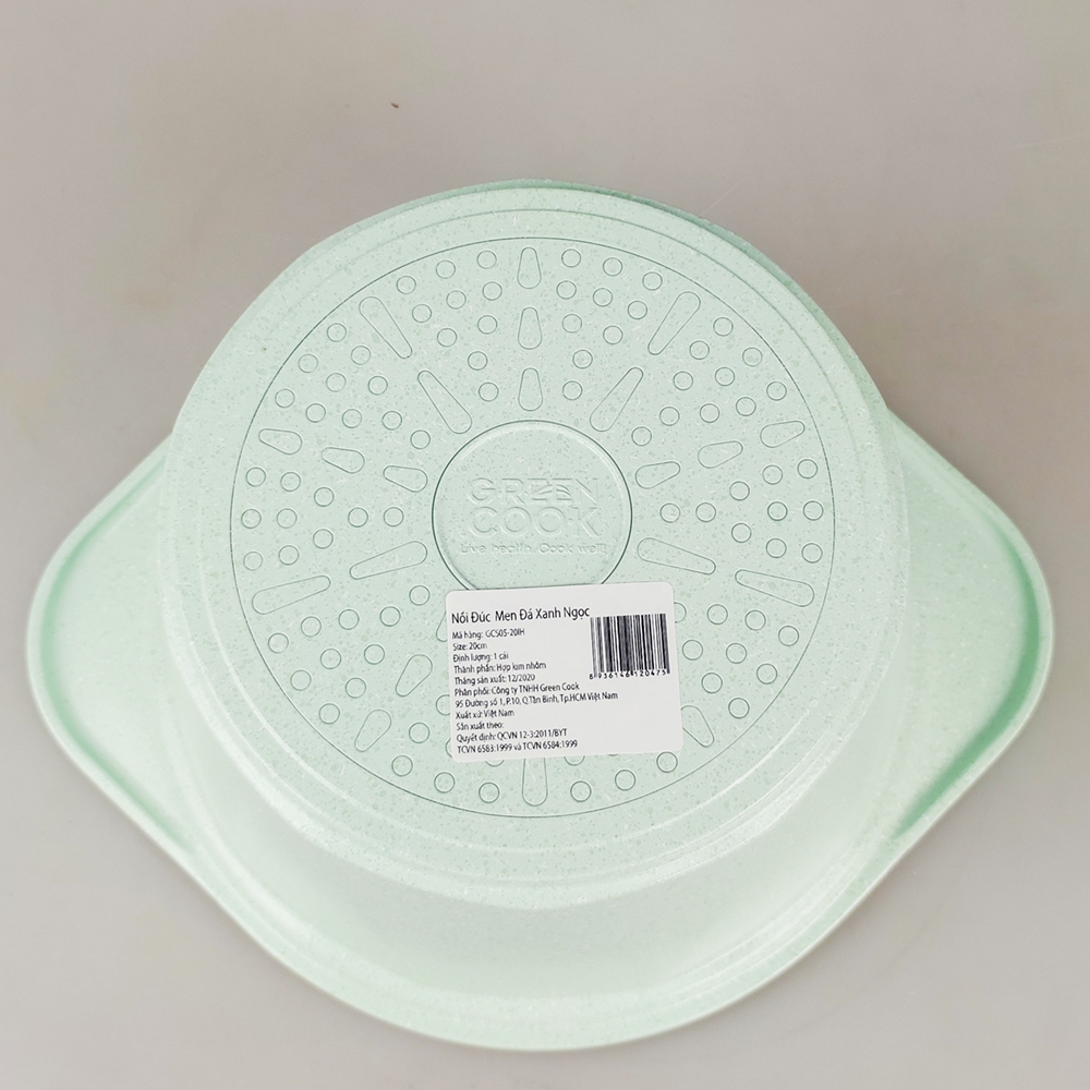 Nồi đúc Ceramic vân đá Greencook GCS05-24IH