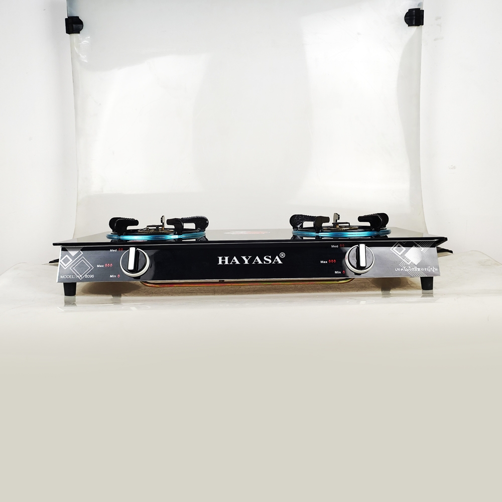 Bếp ga kiếng đôi Hayasa Ha-8096