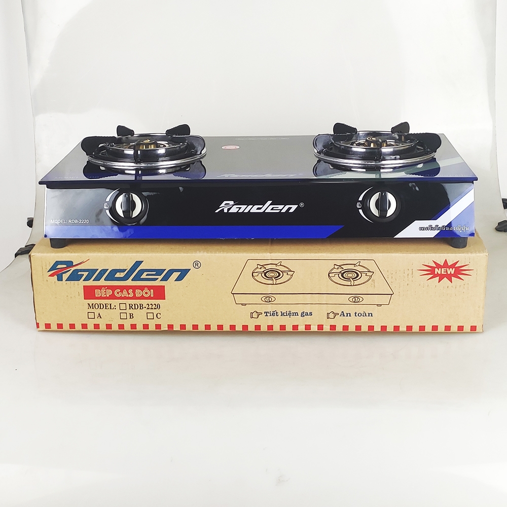 Bếp gas kính đôi Raiden RDB-2220