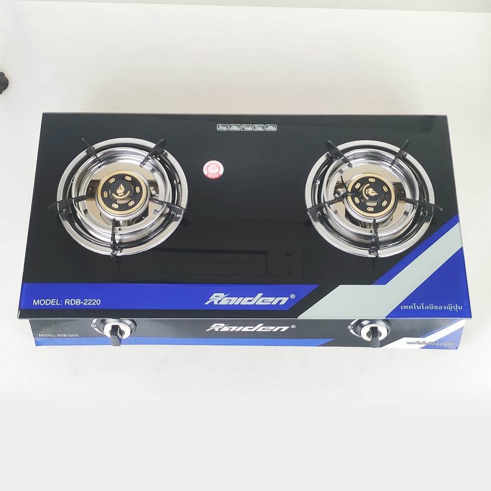 Bếp gas kính đôi Raiden RDB-2220