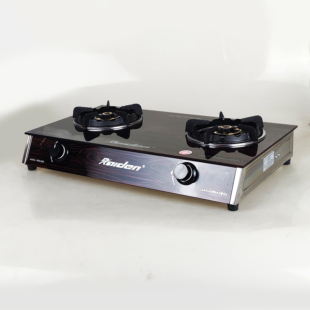 Bếp gas kính đôi Raiden RDB-2230B