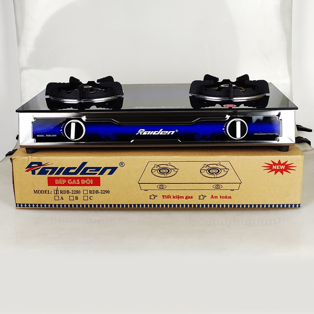 Bếp gas kính đôi Raiden RDB-2280