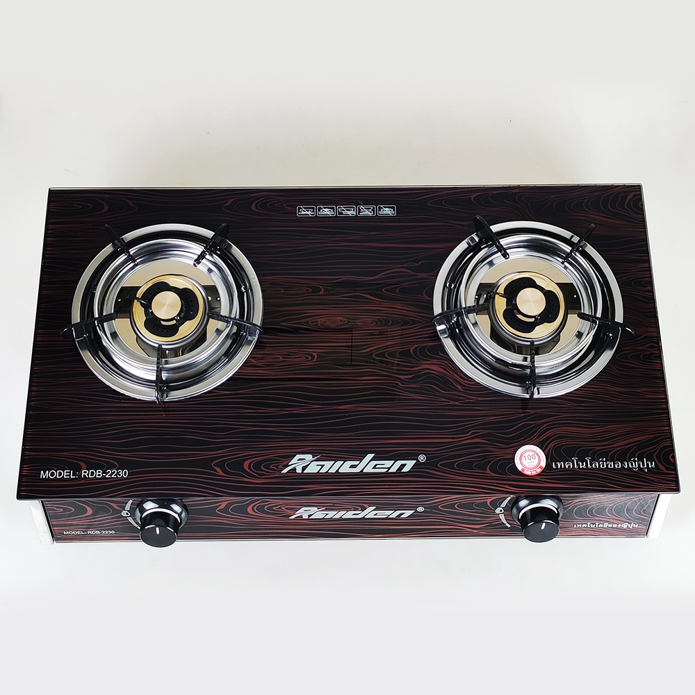 Bếp gas kính đôi Raiden RDB-2230A