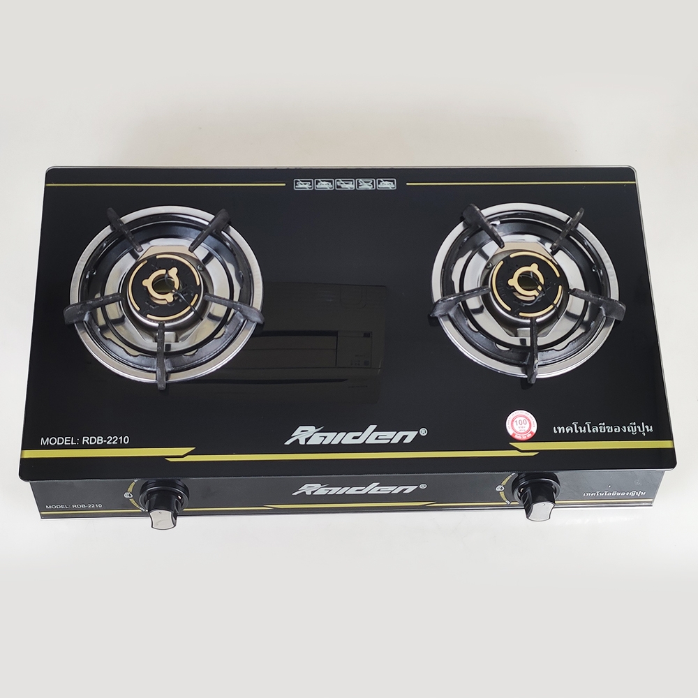 Bếp gas kính đôi Raiden RDB-2210