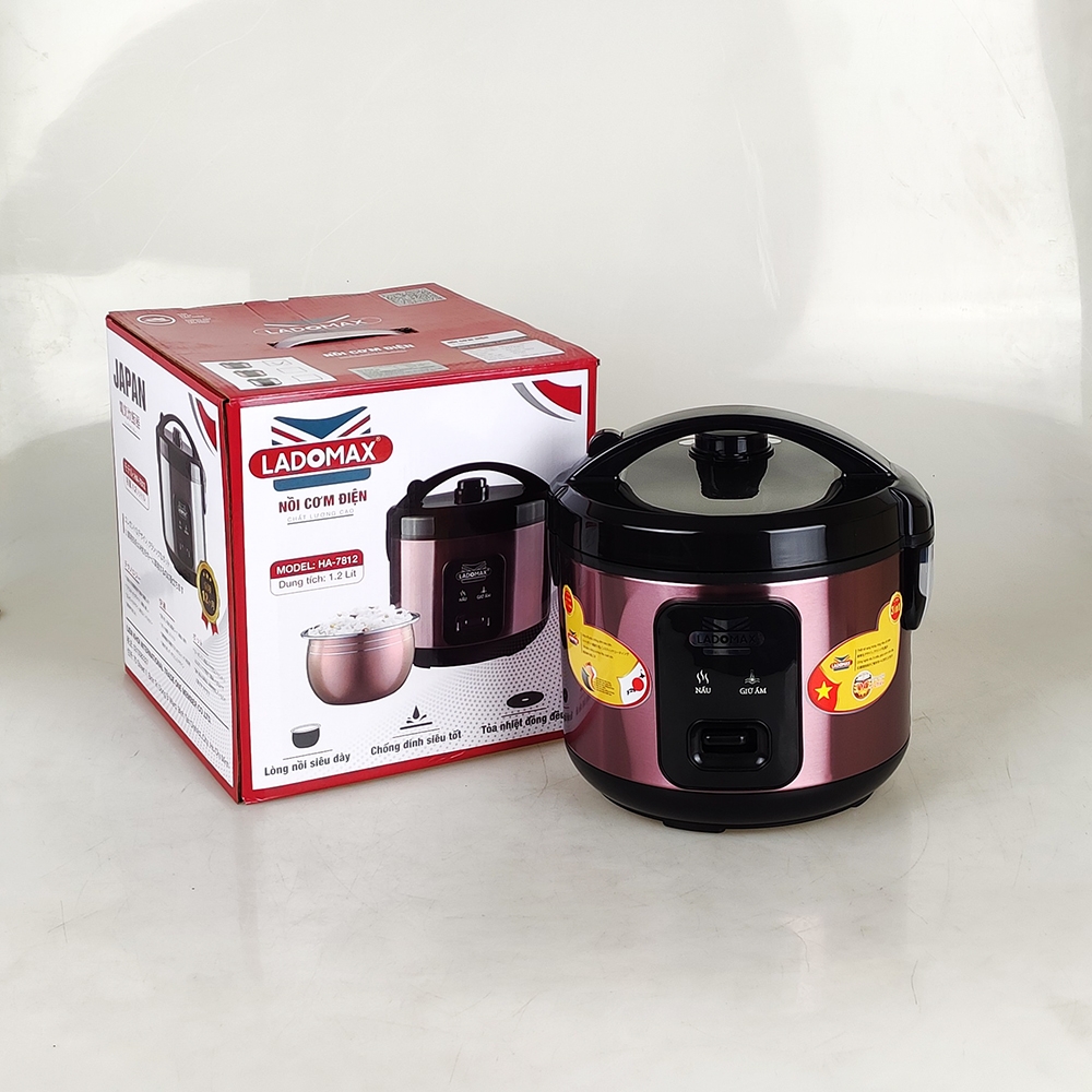 Nồi cơm điện 2.8L Ladomax Ha-7828 (1tx4)