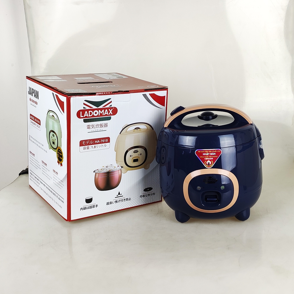 Nồi cơm điện 0.8L Ladomax Ha-7608