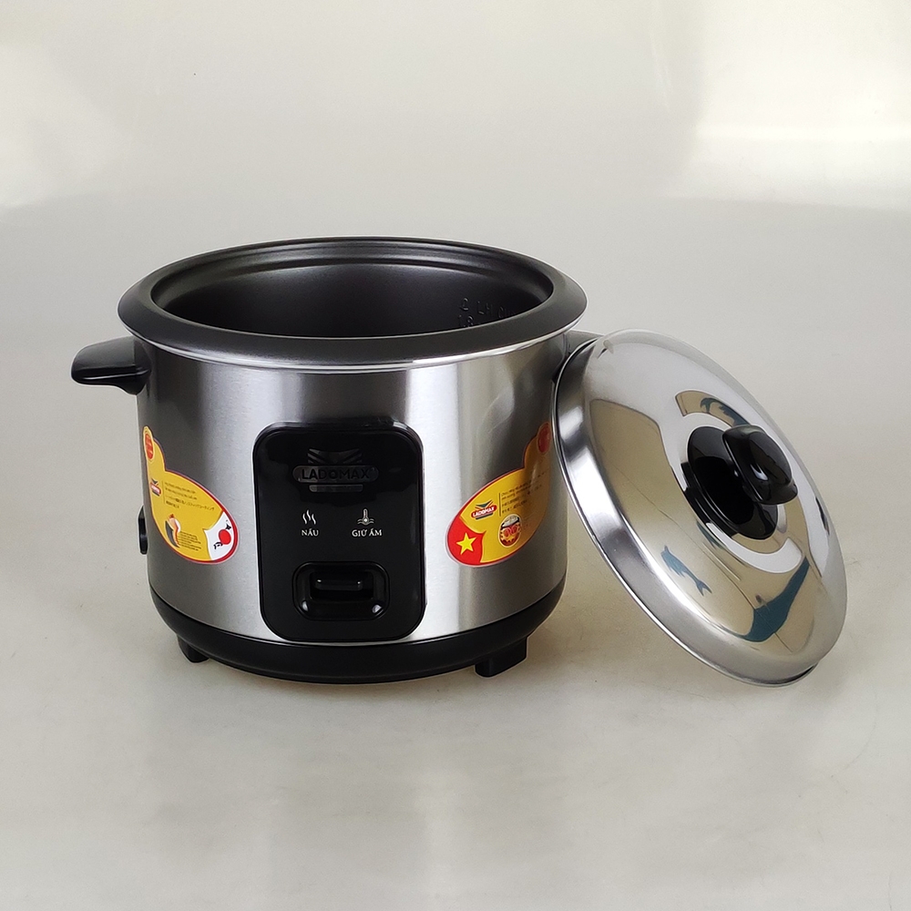 Nồi cơm điện 0.6L nắp rời Ladomax Ha-7106 (1tx12)