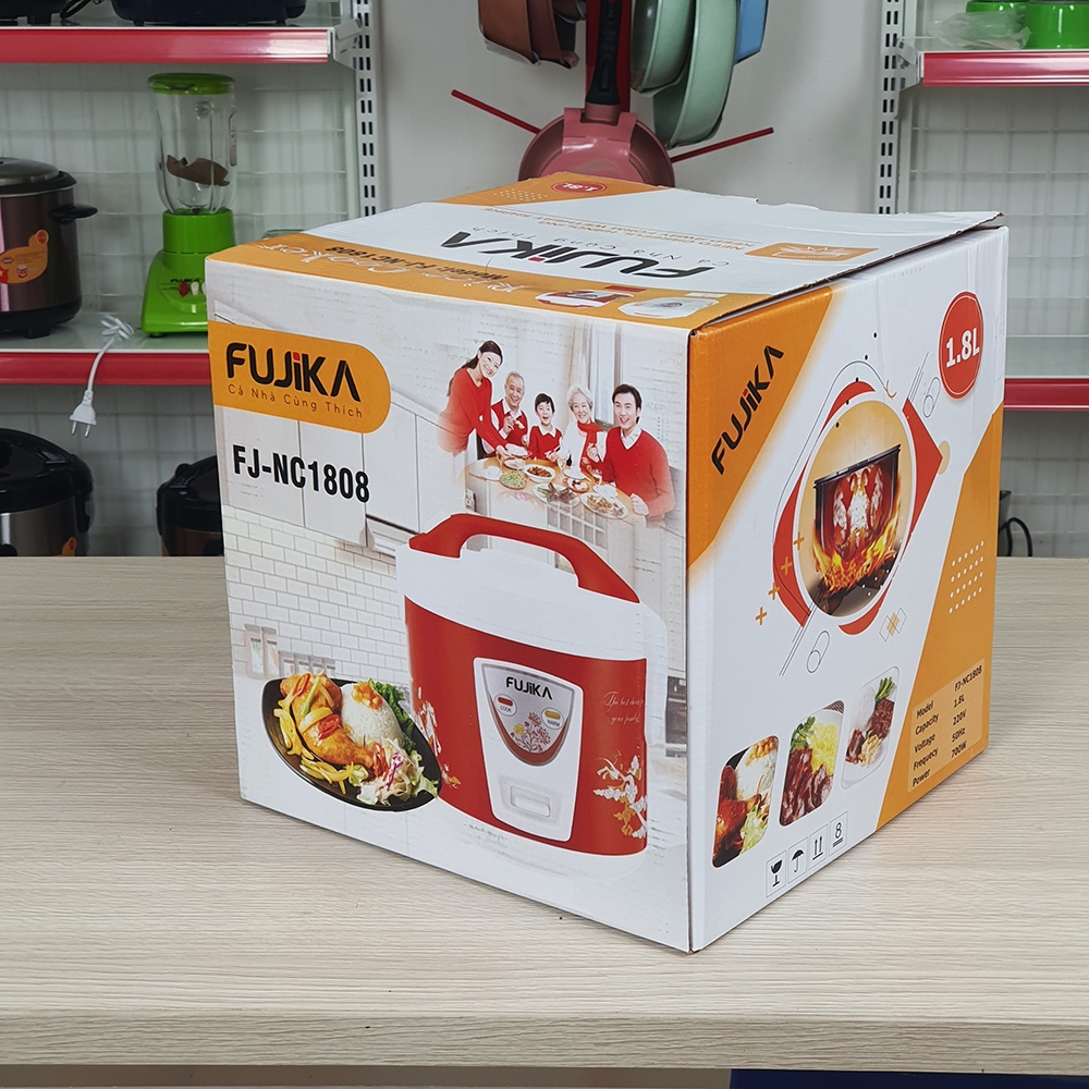 Nồi cơm điện 1.2L Fujika FJ-NC1208 (1tx9)