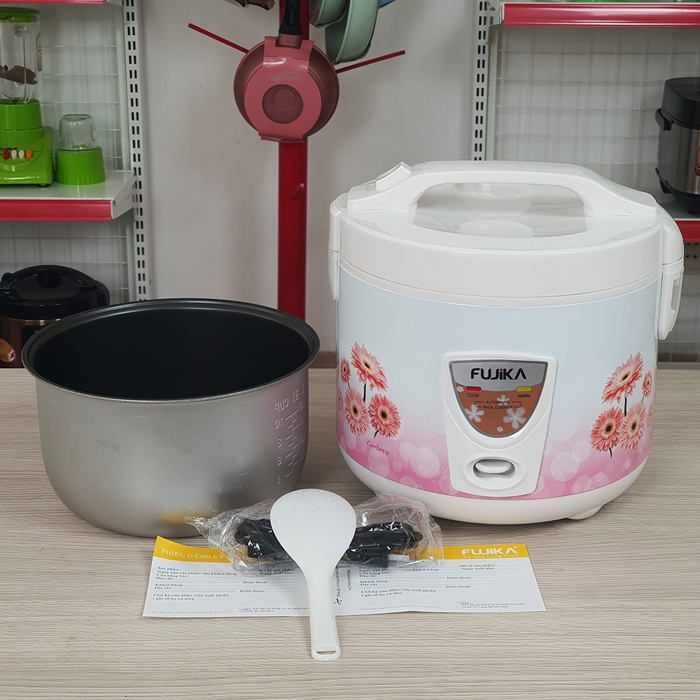 Nồi cơm điện 1.2L Fujika FJ-NC1208 (1tx9)
