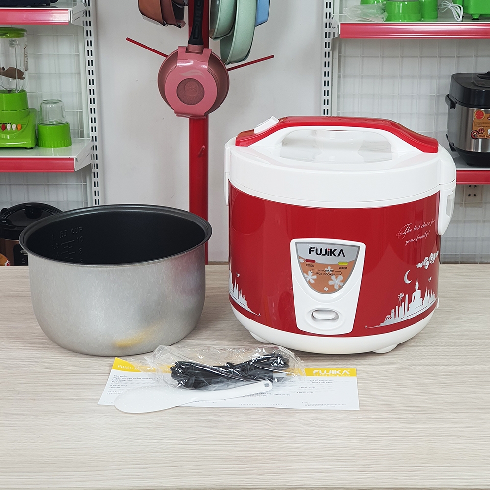Nồi cơm điện 1.8L Fujika FJ-NC1808 (1tx8)