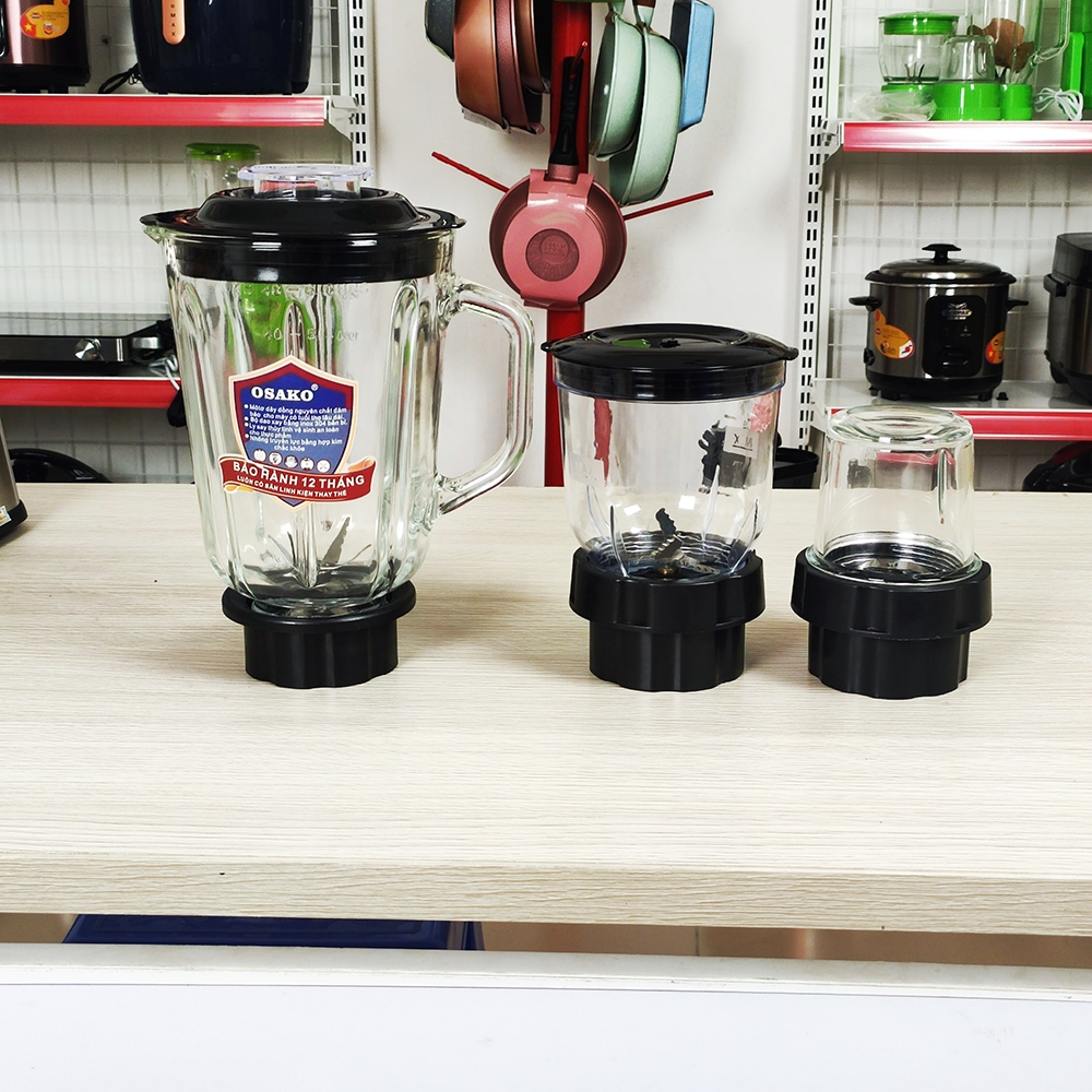 Máy xay sinh tố 3 cối Osako ST03, 450W (1tx4)