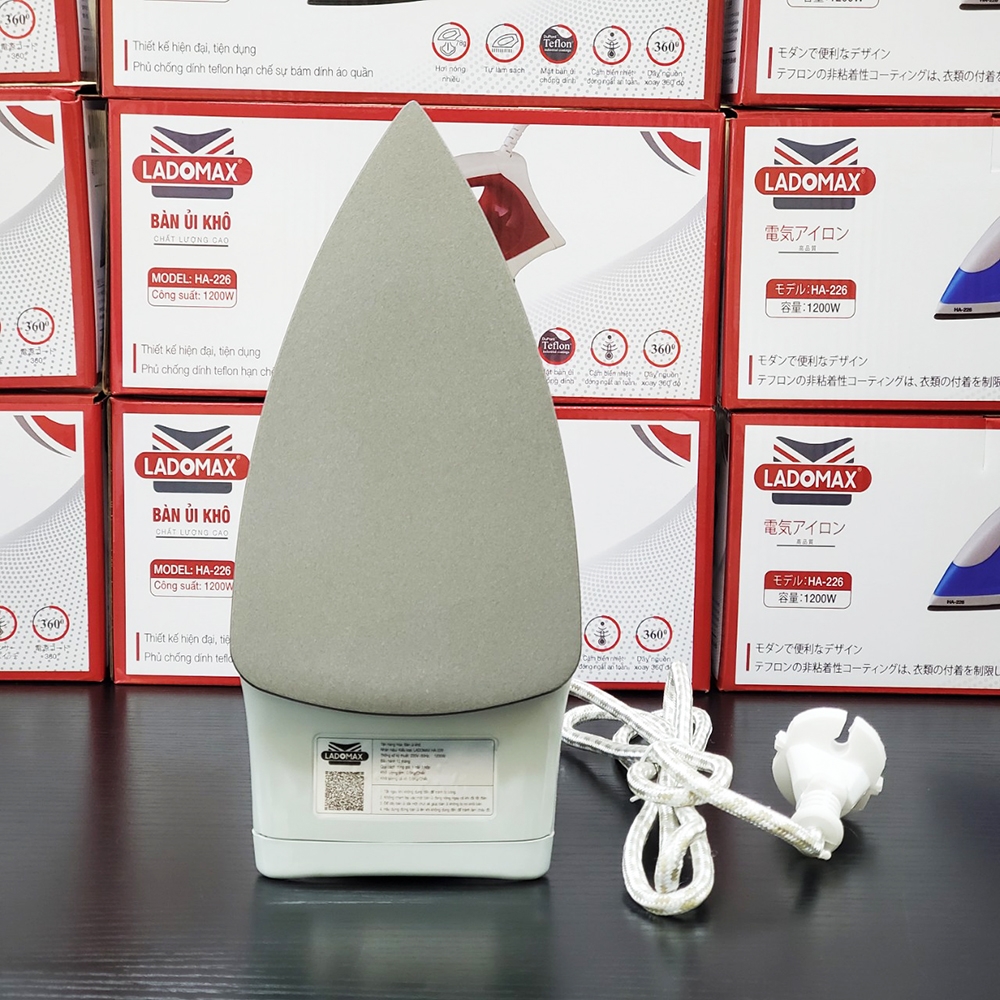 Bàn ủi Khô Ladomax Ha-226 (1tx24)