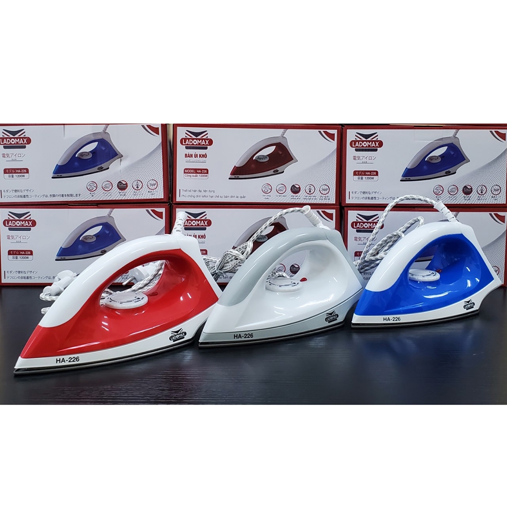 Bàn ủi Khô Ladomax Ha-226 (1tx24)