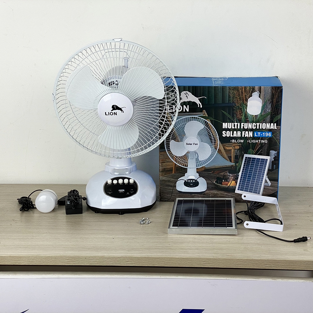 Quạt năng lượng mặt trời Lion
LT-196 (1tx4)