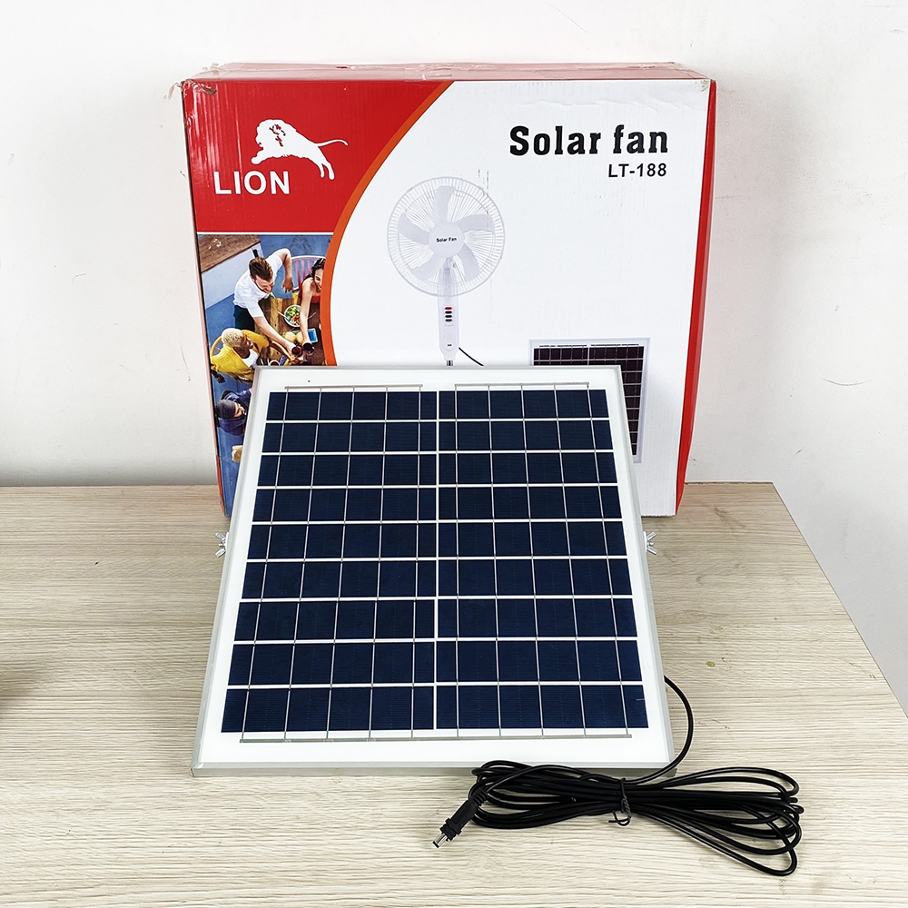 Quạt năng lượng mặt trời Lion LT-188 (1tx4)