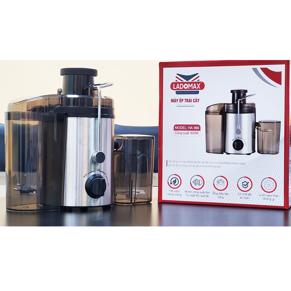 Máy ép trái cây Ladomax Ha-966 (1tx6)