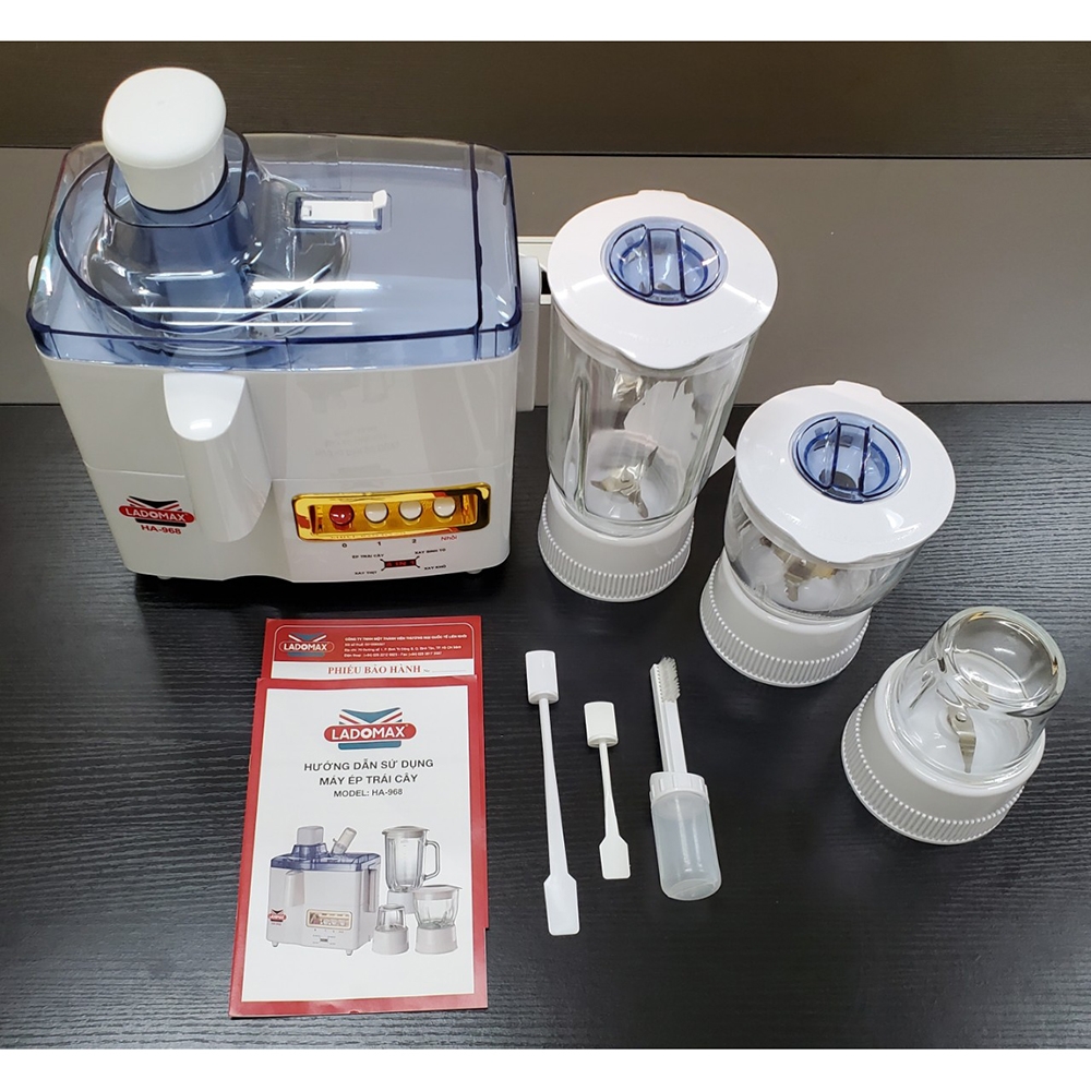 Máy ép trái cây đa năng Ladomax Ha-968 (1tx4)