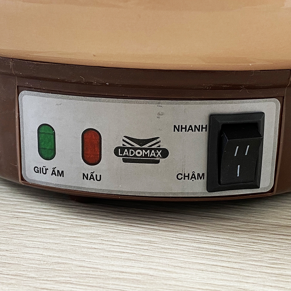 Ấm Sắc Thuốc Điện Ladomax Ha-8833H Màu Hồng, Có Chuông Báo (1tx8)