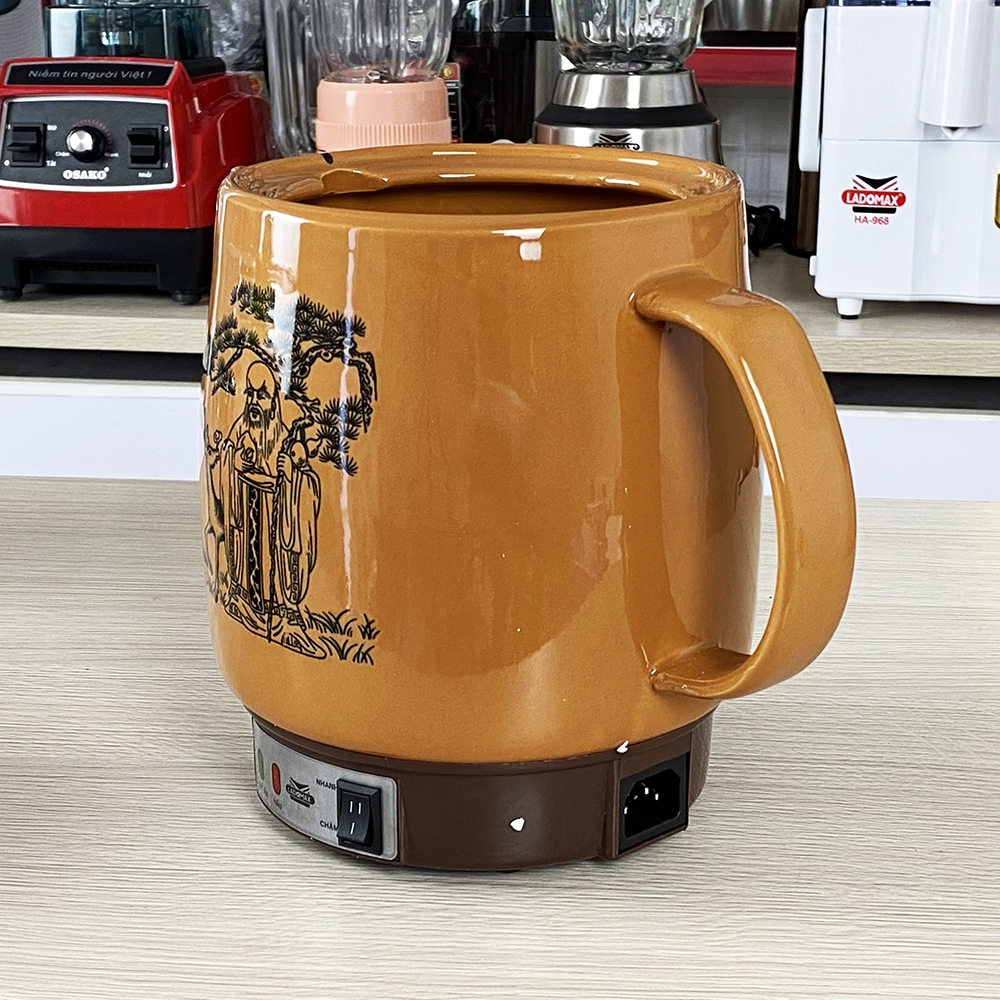 Ấm Sắc Thuốc Điện Ladomax Ha-8833N Màu Nâu (1tx8)