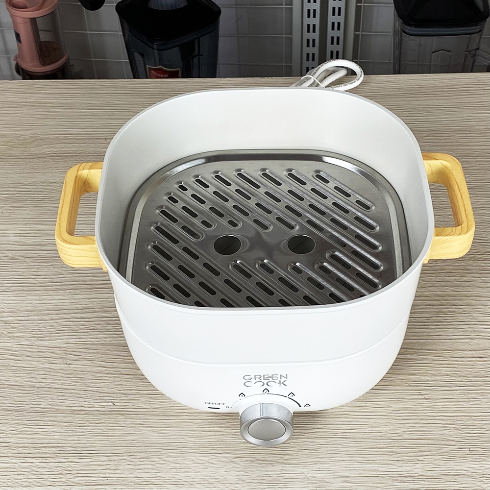 Nồi lẩu điện nhôm đúc Greencook GCEH233 (1tx8)