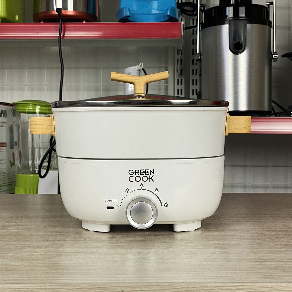 Nồi lẩu điện nhôm đúc Greencook GCEH233 (1tx8)