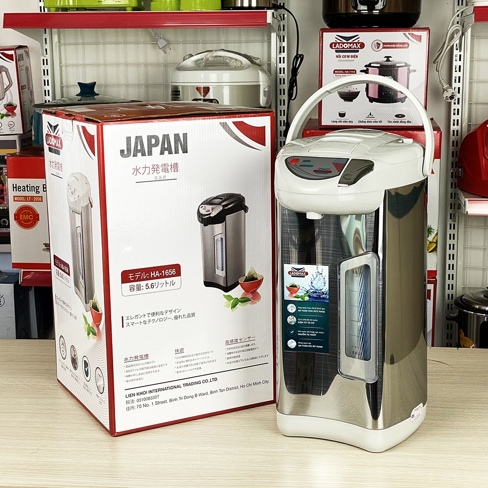 Bình thủy điện 5.6L Ladomax Ha-1656 (1tx6)