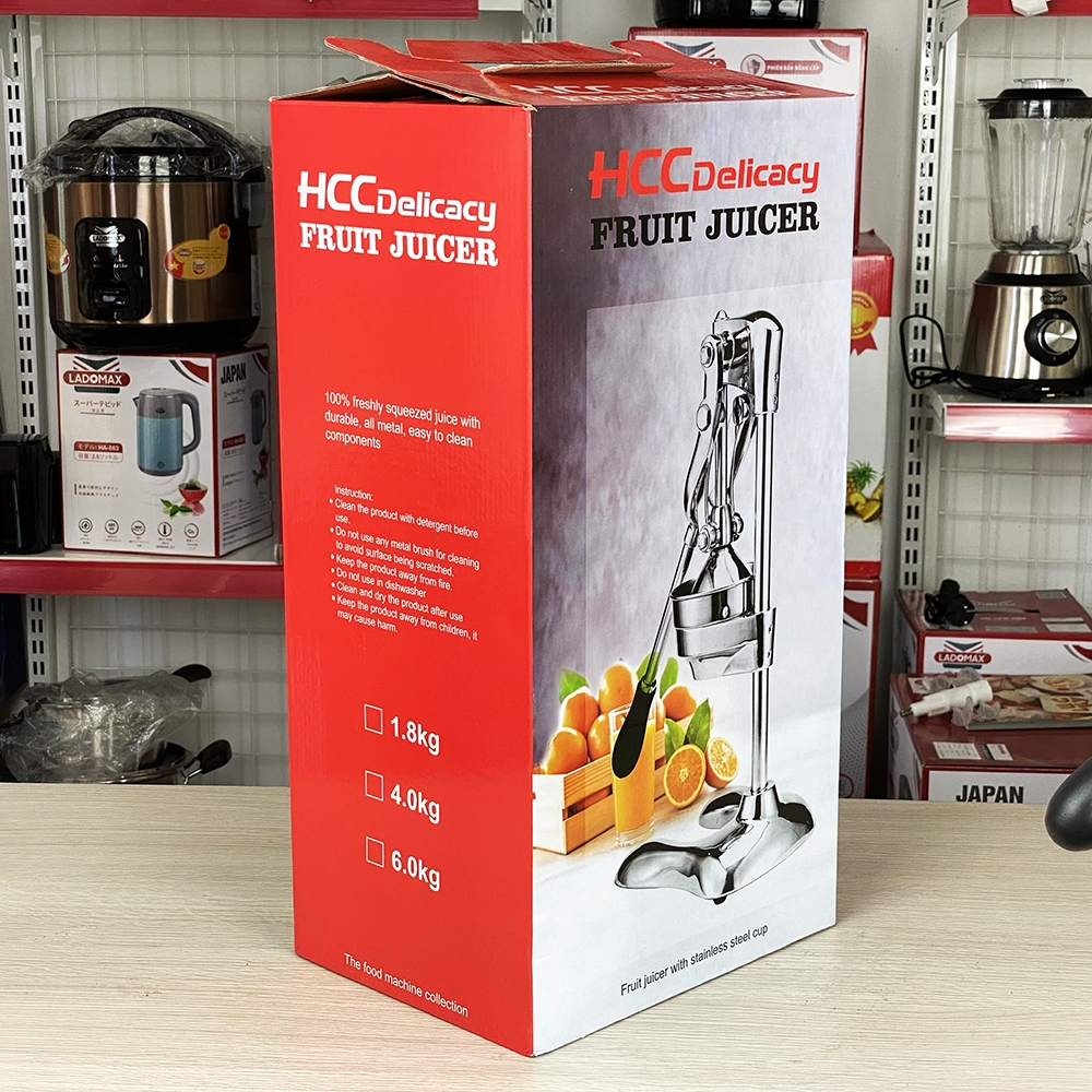 Dụng cụ ép cam inox cao cấp 4.0kg HCC (1t×4)