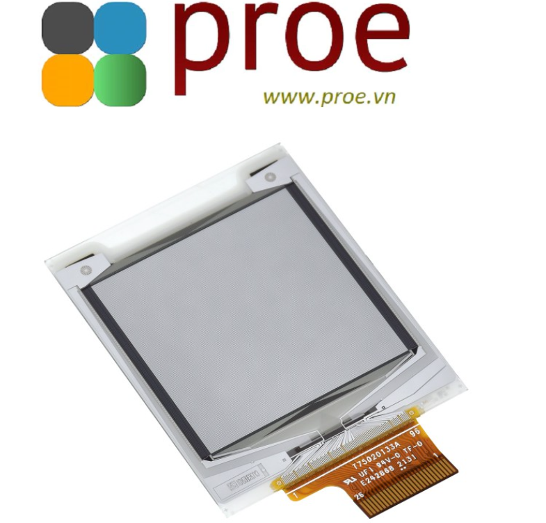 1.64inch square E-Paper (G) raw display, 168 × 168, Red/Yellow/Black ...