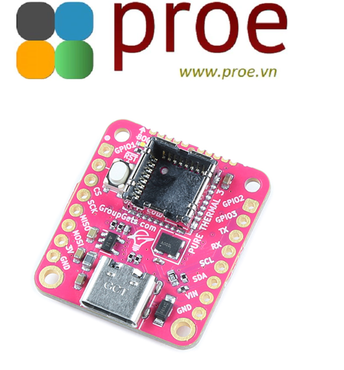 PureThermal FLIR Lepton Smart I/O Board Điện tử ProE