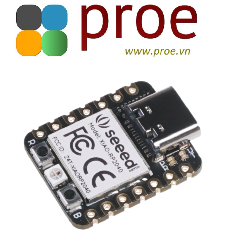 Seeed Xiao Rp2040 Supports Arduino Micropython And Circuitpython Điện Tử Proe 5093
