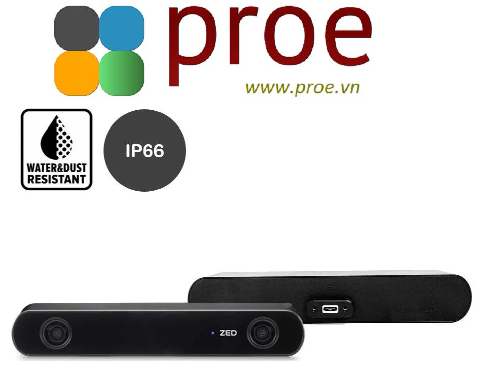 ZED 2i IP66-rated Stereo Camera With Polarizer | Điện tử ProE