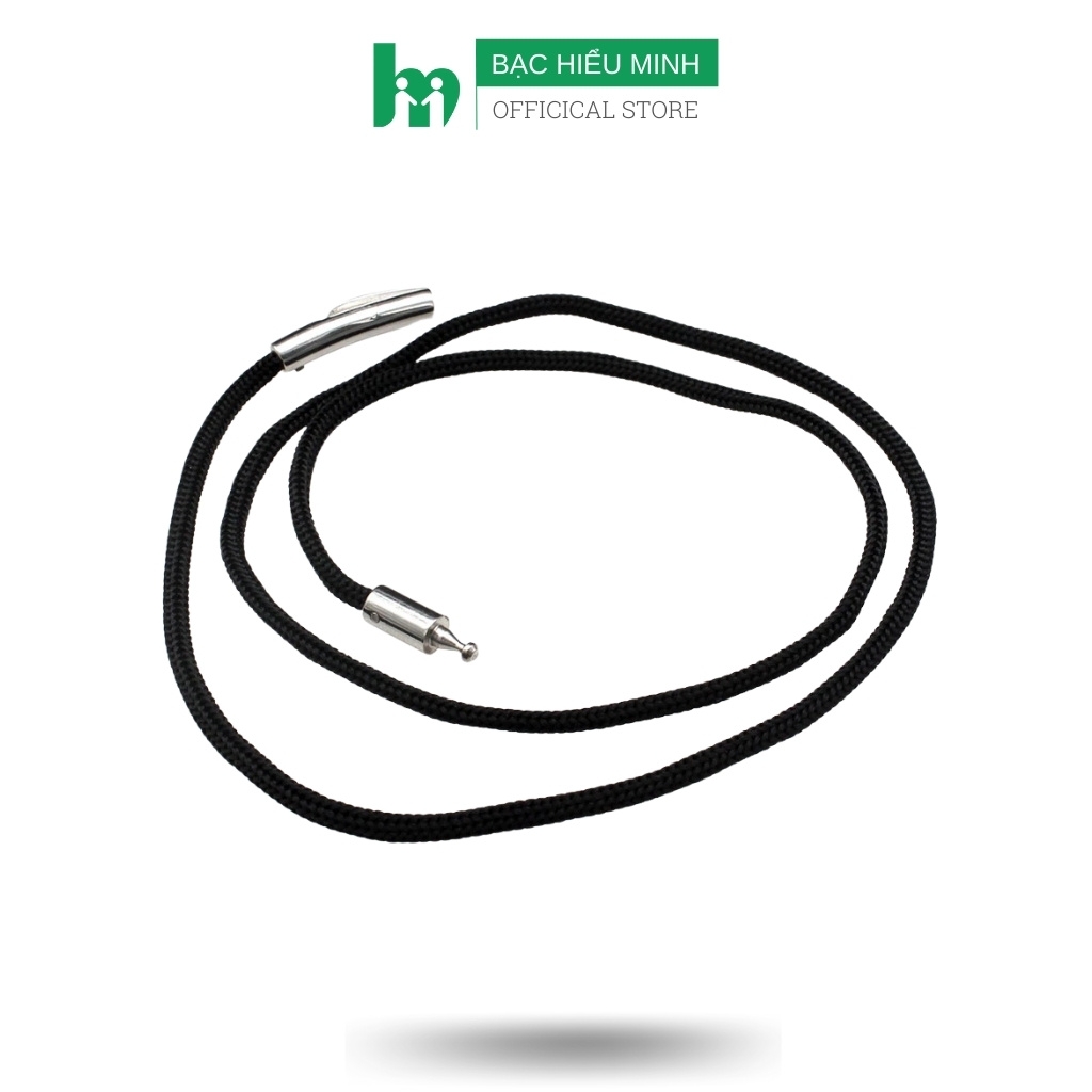 Dây Chuyền Nam Nữ - Dây Dù Chốt Inox ( Hàng Chính Hãng ) Bạc Hiểu Minh Ddn056 Bạc Hiểu Minh