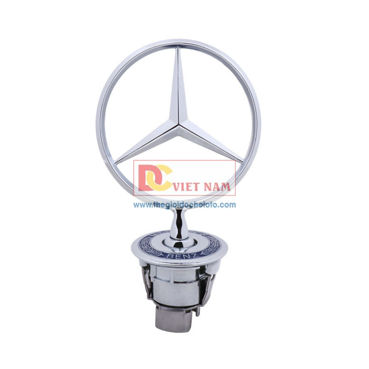 Logo nắp capo đầu xe ô tô Mercedes | DC - Việt Nam.,jsc