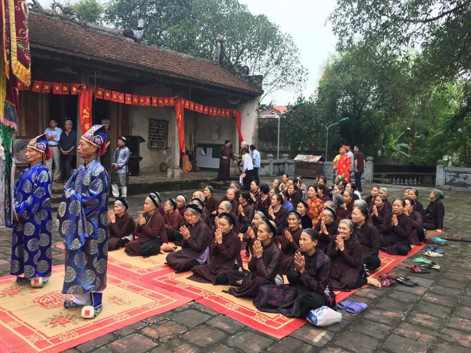 Những hình ảnh ngày Lễ Đại Kỳ Phước 12- 8 - 2018 tại đình làng Ước Lễ - Tân Ước - Thanh Oai - Hà Nội