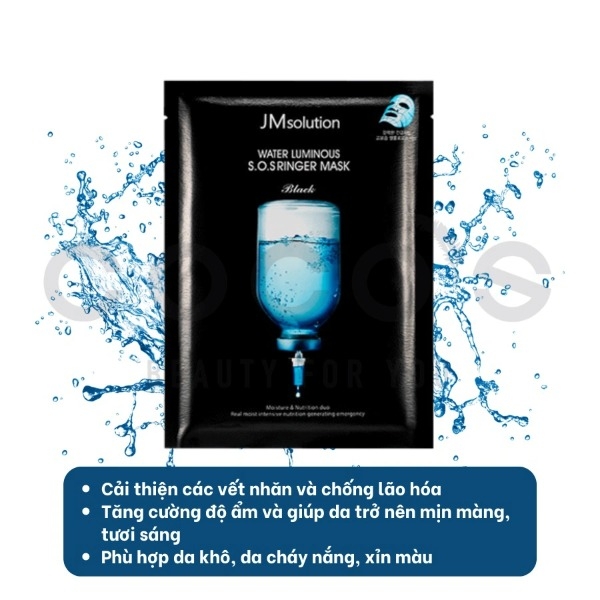 Combo 10 Mặt Nạ JMsolution Mask Cấp Ẩm, Dưỡng Trắng, Phục Hồi Da, Chăm Sóc Da Toàn Diện 30mlx10
