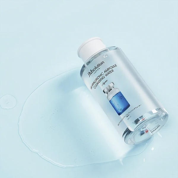 Nước Tẩy Trang JM Solution Hyaluronic Acid Ampoule Cleansing Water Nước Tẩy Trang Sạch Sâu Dịu Nhẹ Cấp Ẩm 500ml / 850ml