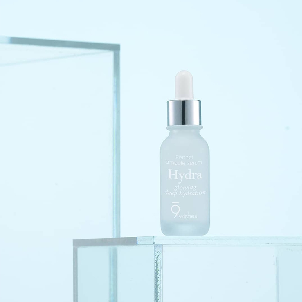 Serum 9Wishes Hydra Skin Ampule Serum Dưỡng Ẩm & Làm Căng Bóng Da 25ml