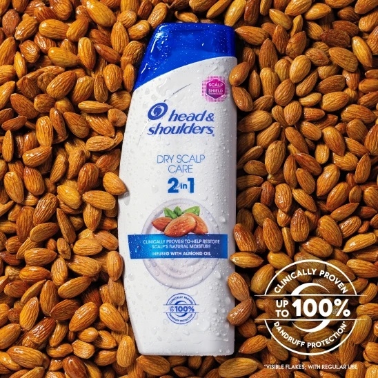 Dầu Gội & Xả Head & Shoulders 2in1 Dưỡng Ẩm Da Đầu Khô